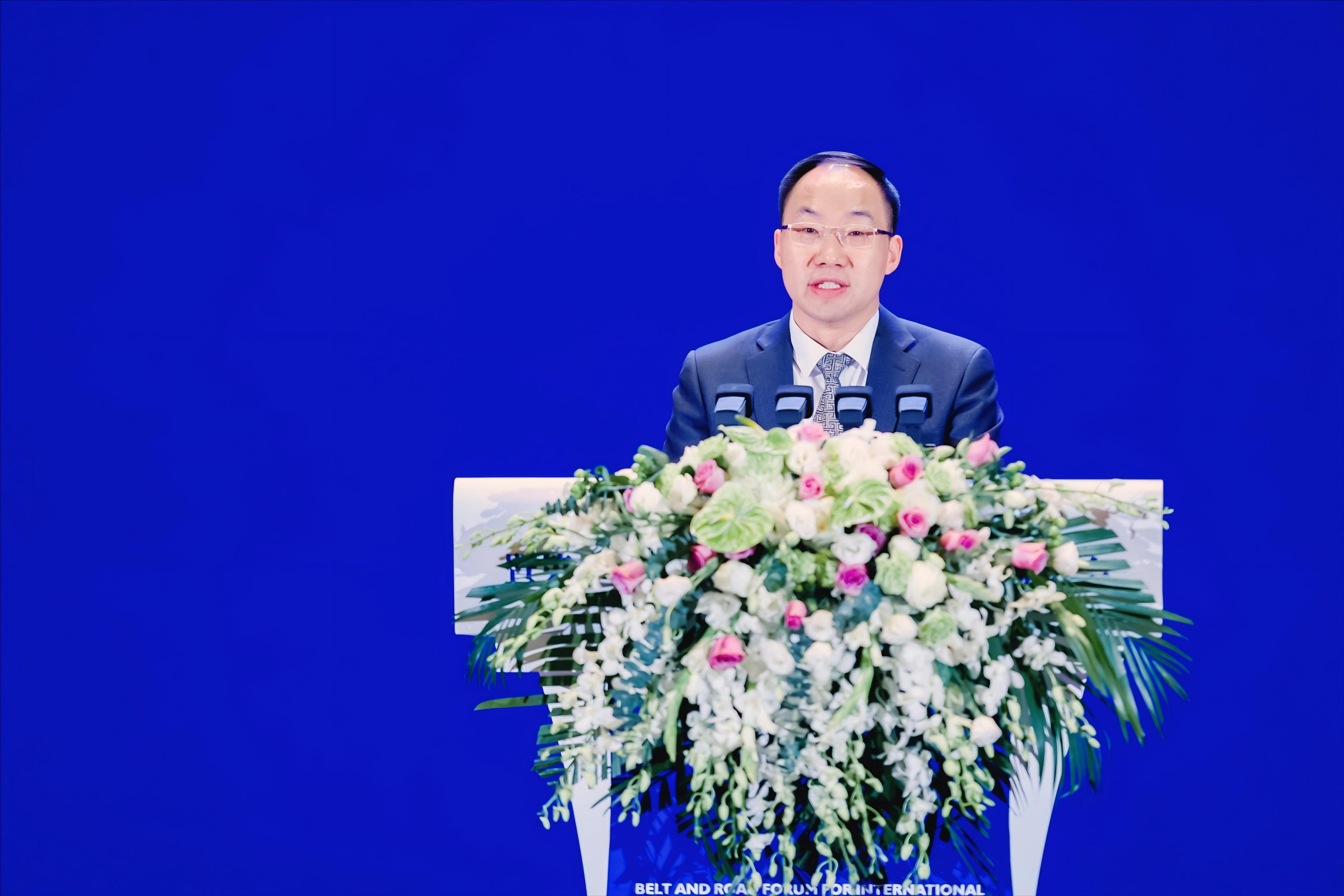 于運全出席“一帶一路”國際智庫合作論壇
